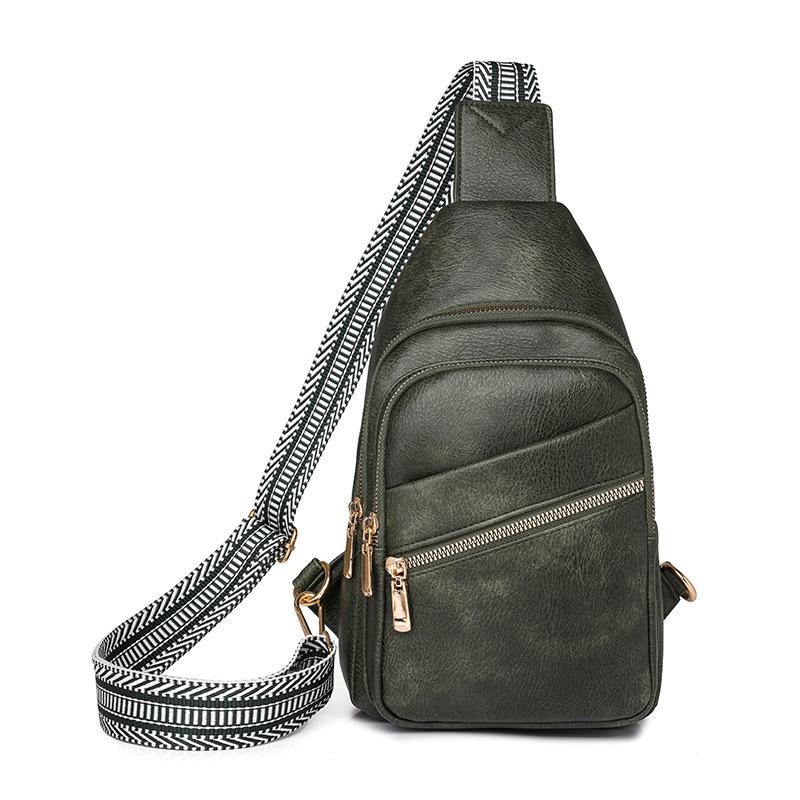

Women s chest bag, casual and versatile crossbody bag, single shoulder bag