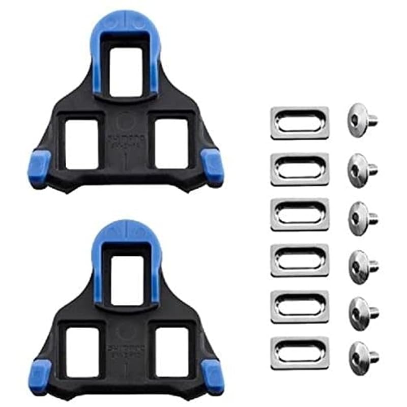 Shimano SM-SH12 SPD-SL Cleat Repair Part, Front Center Pivoting Mode, Blue, Compatible with PD-R9100, R9000, R8000, 6800, R7000, 5800 (ISMSH12J)