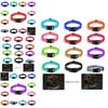 Durable Reflective Neoprene Dog Collar Available In 12 Vibrant Colors And 5 Sizes