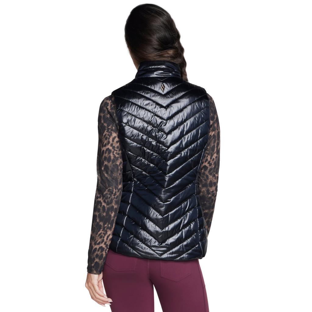 Skechers GO Shield Shine Vest, Womens black Vest