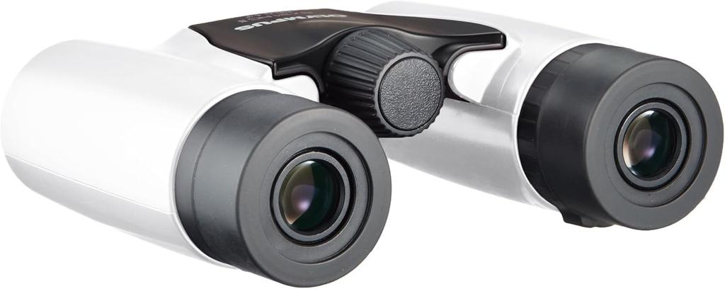 Binóculos Olympus 8x21 RCII Prisma de Telhado Modelo Compacto e Leve Pérola, Branco,