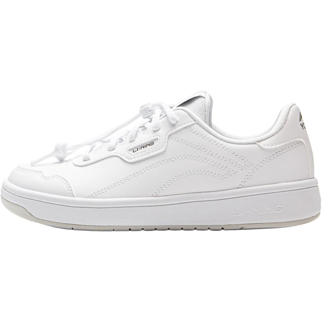 

Li Ning Детская спортивная серия лайфстайл Удобные Универсальные Прочные Низкие Повседневные кроссовки Детские кроссовки Белые YKCV215-1 33