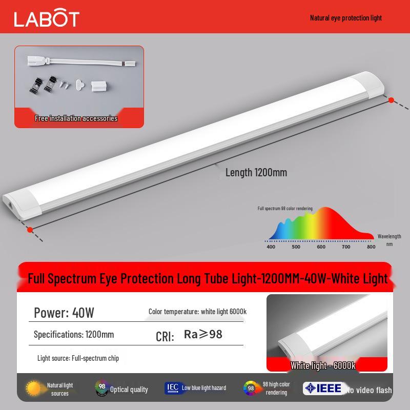 Durable 1.2m LED Display Cabinet Light - Energy-Saving, Super Bright Fluorescent Tube Replacement
