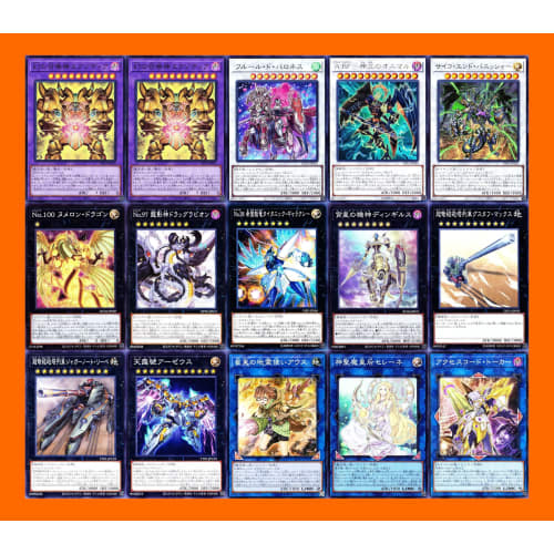 Millennium Exodia Deck Millennium Deck Blue-Eyes Dragon with a Heart Awakened from a Thousand-Year Slumber Dark Knight Gaia with a Soul Temple of the