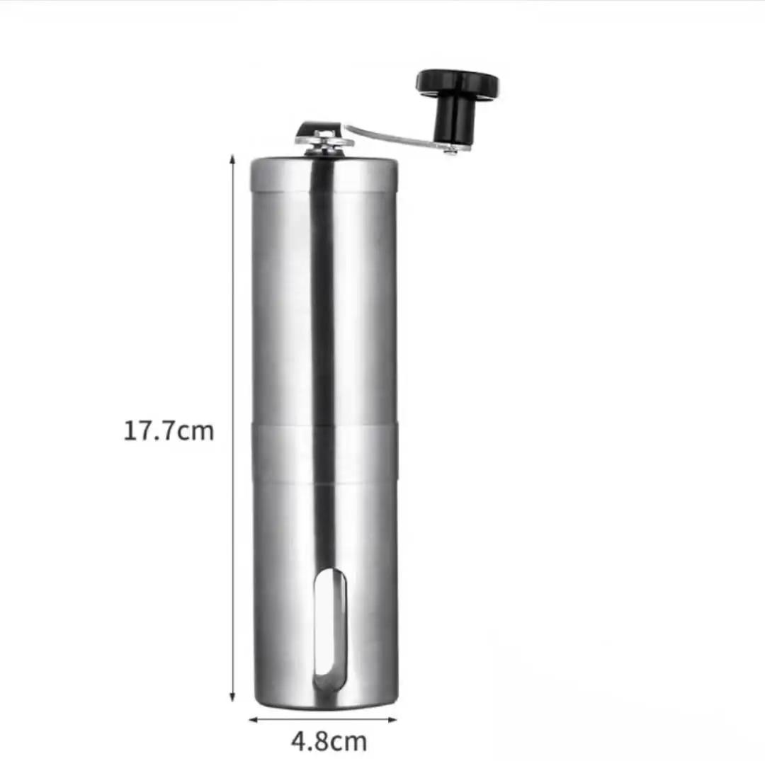 

Нержавеющая сталь Домашняя Портативная Ручная Кофемолка Ручная Кофемолка с Керамическими Жерновами Регулируемые Настройки Портативные Инструменты с Рукояткой