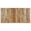 VidaXL Esstisch 140x70x75 cm Raues Mangoholz