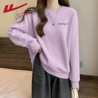Women's Crew Neck Long Sleeve Sweatshirt