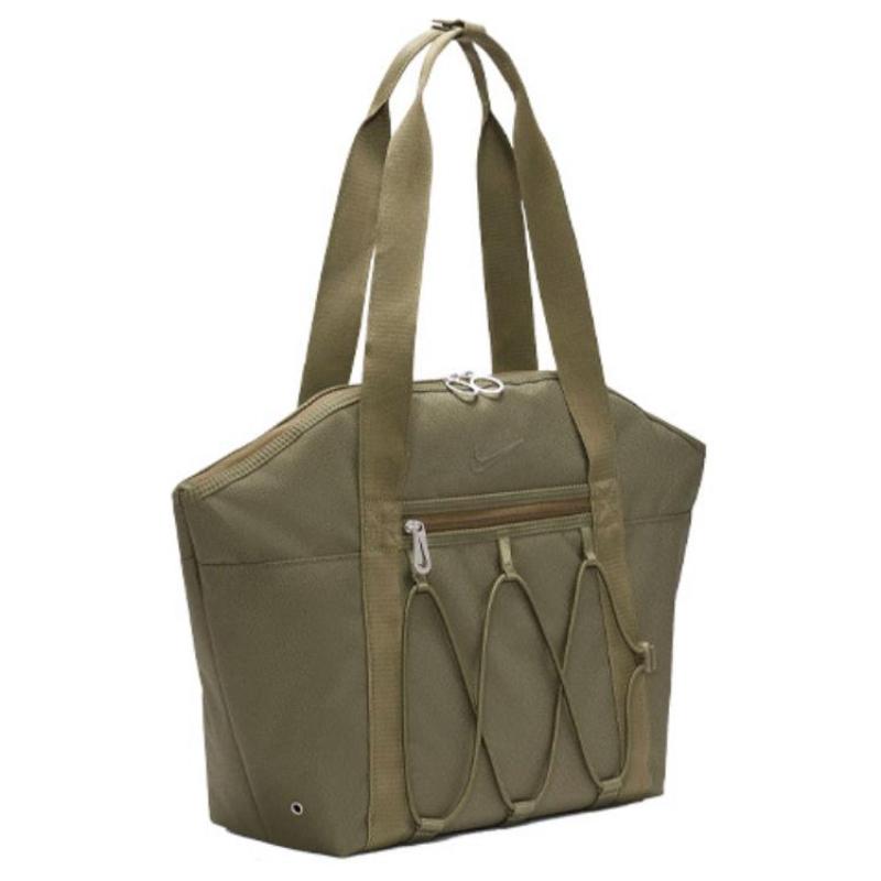 Nike Fabric Tote Bag, Shopping Bag, Shoulder Bag, Handbag Regular Women's Olive Green Casual CV0063-222