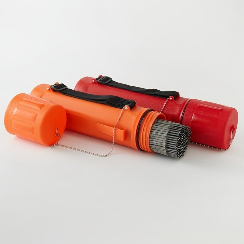 1 szt. Uchwyt elektrody MMA Ochrona przed wilgocią plastikowy pudełko do przechowywania prętów spawalniczych pojemnik tubowy do przechowywania prętów spawalniczych