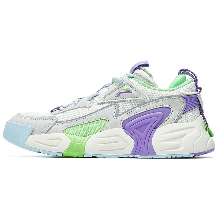 

New FILA Swarm Low Swirl Sneakers Purple/white/grey F12M021213FSP 40