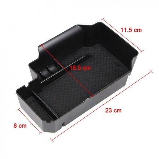 Armrest Storage Box for Chevy Colorado Canyon 2015+ Central Console Glove Tray
