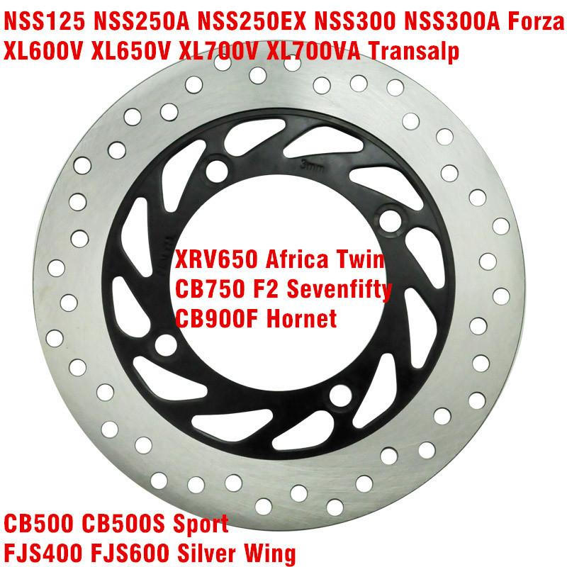 Motorcycle Rear Brake Disc Rotor For Honda XL600V XL650V XL700V XL700VA Transalp NSS125 NSS250A NSS250EX NSS300 NSS300A Forza