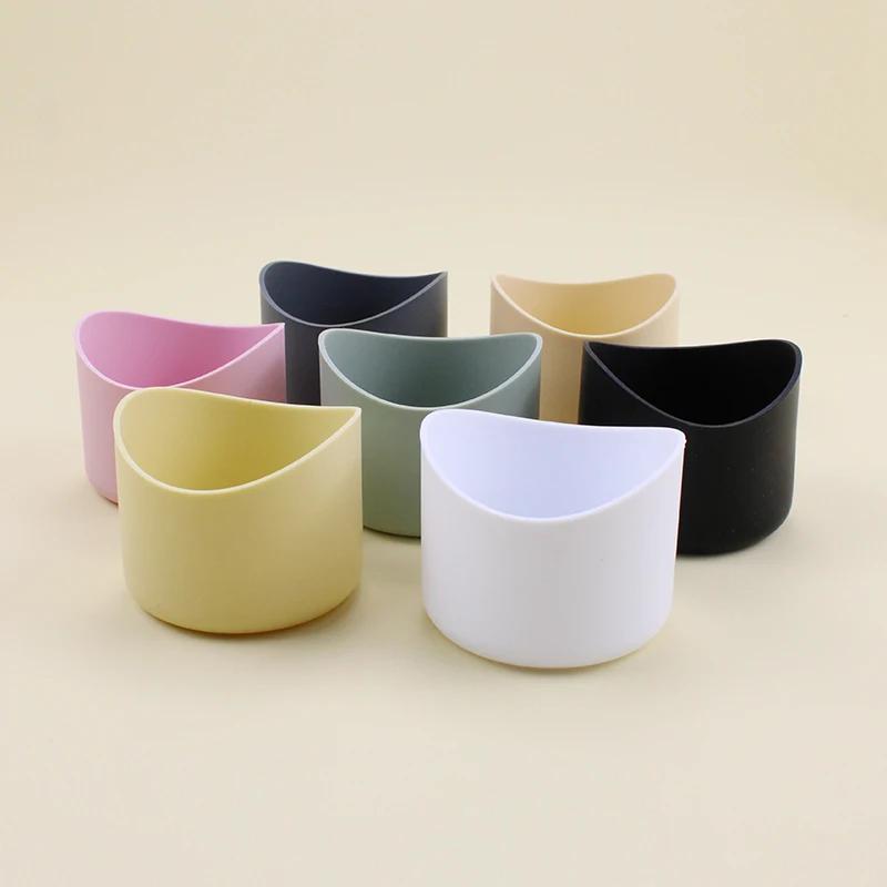 7cm Dia Anti Scalding Colorful Non-slip Silicone Bottom Boot Water Bottles Beverage Cup Sleeve Ml water bottle Tumbler oz Baymax