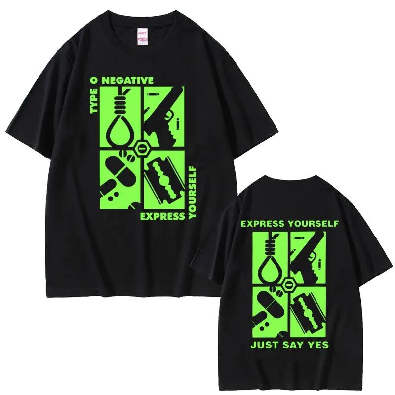2026 Rock Band Type O Negative Suspended In Dusk Essential T-shirt Men Women Fashion Casual Tshirt Male Vintage Oversized Tops Tees