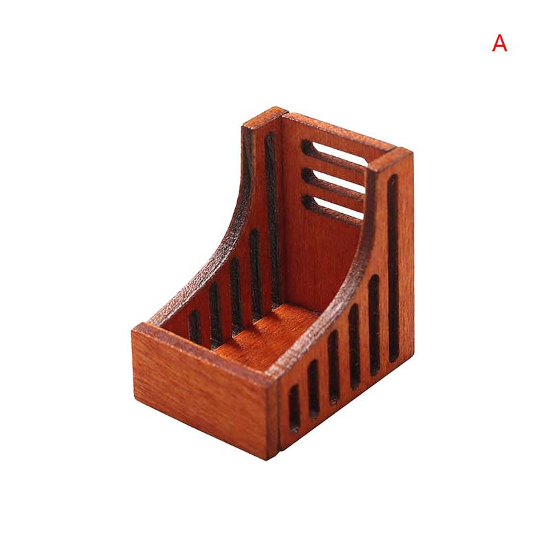 

1Комплект 1:12 Миниатюрная книжная полка для кукольного домика, стеллаж для хранения, настольный органайзер, коробка, домашняя модель, декор, игрушка, кукольный дом, аксессуары A