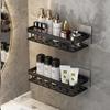 Large Capacity, No Drilling Required for Installation, Soap Holder, Floating Shelves for Bathroom And Kitchen, Space-Saving, Easy To Install