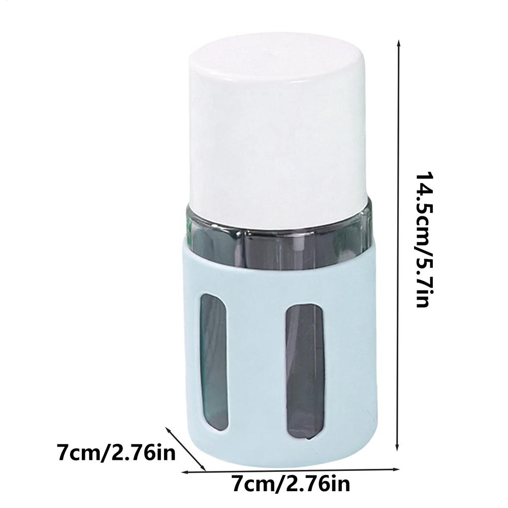 

4 in 1 Travel Bottles Set Leak Proof Containers Portable Refillable Empty Bottles for Toiletries Refillable Plastic Bottles синий