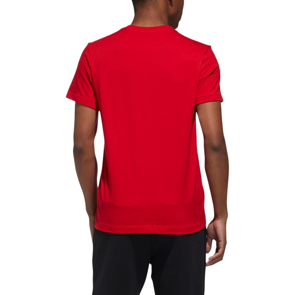 Adidas China City T M Breathable Casual Sports Short Sleeve T-Shirt Men Tops Light-Crimson GL5595
