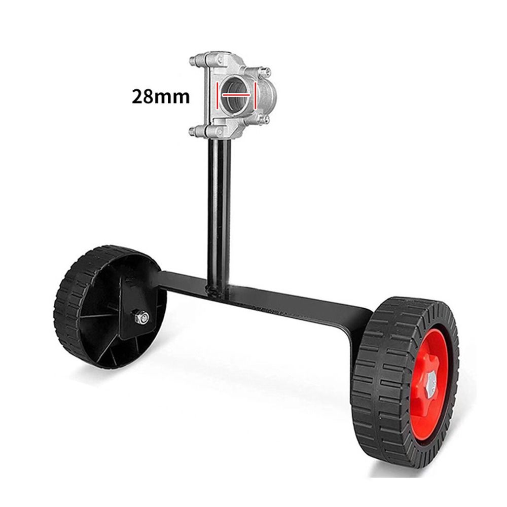 Universal Grass Trimmer Support Wheels Adjustable Handle Bracket Clamp  Cutter Power Tool