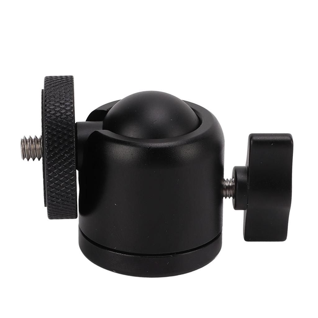 Camera Mount Tripod Head Adapter 360 Degree Swivel Top 1 4in Screw for SLR Mirrorless Camera Photography