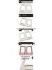 Bestune X80 Front Row Air Vent Decorative Frame - Stainless Steel Center Console Patch