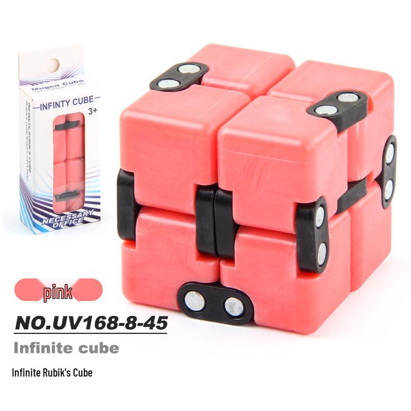 Unendlichkeitswürfel: Doppelschichtiges variables Fidget-Spielzeug zur kognitiven Entwicklung