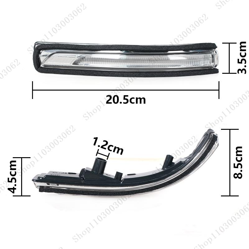 LED Turn Signal Light Outside Rearview Mirror Signal Lamp For Kia Niro 2017 2018   87613G5000 87614G5000 87624G5000