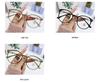 Korean Style Anti-Blue Light Round Frame Glasses for Women - Non-Prescription, Compatible with Myopia Lenses