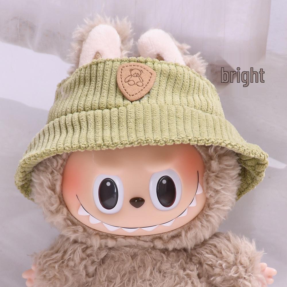 Colgante de Sombrero Labubu de 17cm: Accesorio de Ropa/Llavero/Colgante para Bolso de Hombro/Vaso de Agua