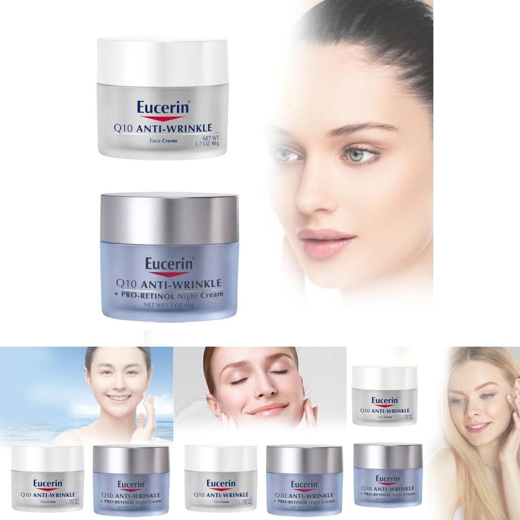 Eucerin Q10 Gesichtscreme Feuchtigkeitsspendende Straffende Creme Für Alle Hauttypen 48g