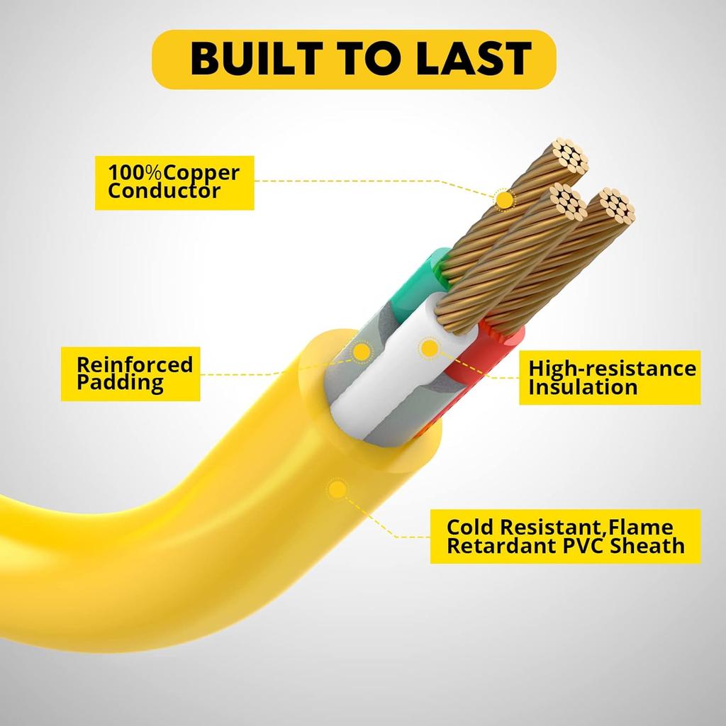 30 Amp To 110V 20 Amp RV Distribution Adapter, NEMA TT-30P Male To 3X5-15R/20R Household Outlet Female With LED Power Indicator Light