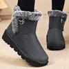 Women'S Winter Boots Fashion Midsole Paired With Soft Thick Warm And Comfortable Cotton Middle Cylinder Women'S Boot