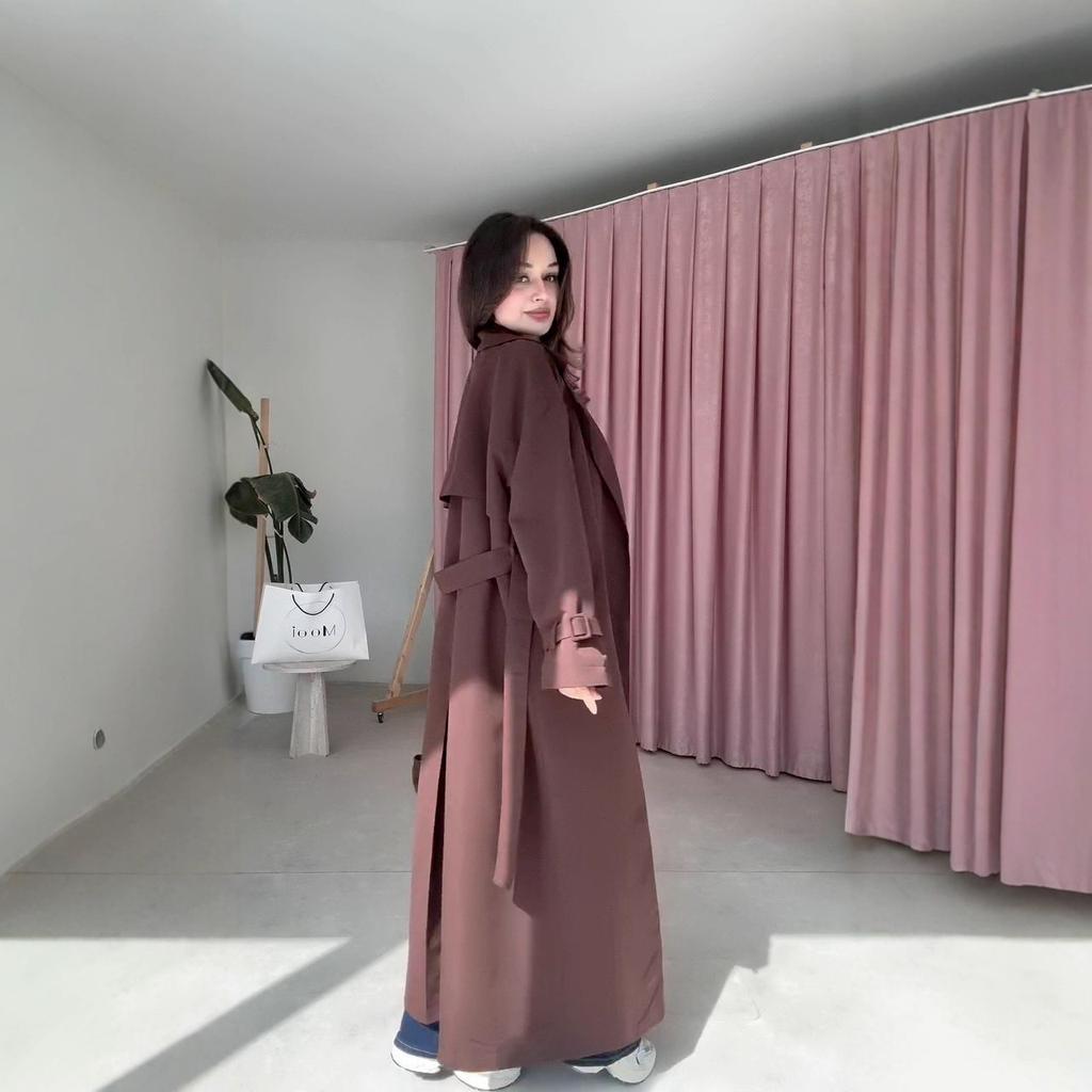 2025 grenzüberschreitende europäische und amerikanische Damenbekleidung Amazon Trenchcoat langärmlig knopfleiste lange Jacke Hose Pendler Mode Anzug