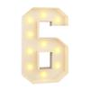 0-9 Numbers LED Light Balloon Light Up Balloons 91cm Balloon Filling Box LED Lighted Giant Numbers Lighted Marquee Numbers