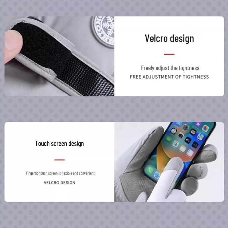 DUSENNA Unisex Winter Ski & Cycling Touchscreen Gloves