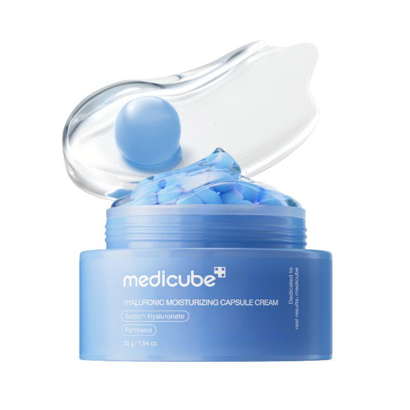 Medicube Hyaluronic Moisture Capsule Cream Deep Hydration Skin Barrier Moisturizing Cream 55g 1