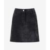 Cc Collect Velvet Corduroy Mini Skirt  C261msd005 