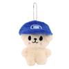 Bear Wolf Plush Rabbit Keyring With Hat Design For Kids And Gift Collectors