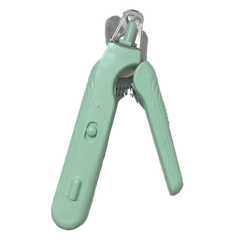 Pet Nail Clipper - Cat Nail Clipper - Stainless Steel - LED - Electric Nail Grinder - Two-in-one - Suitable for Cats and Dogs - Universal Nail Clipper
