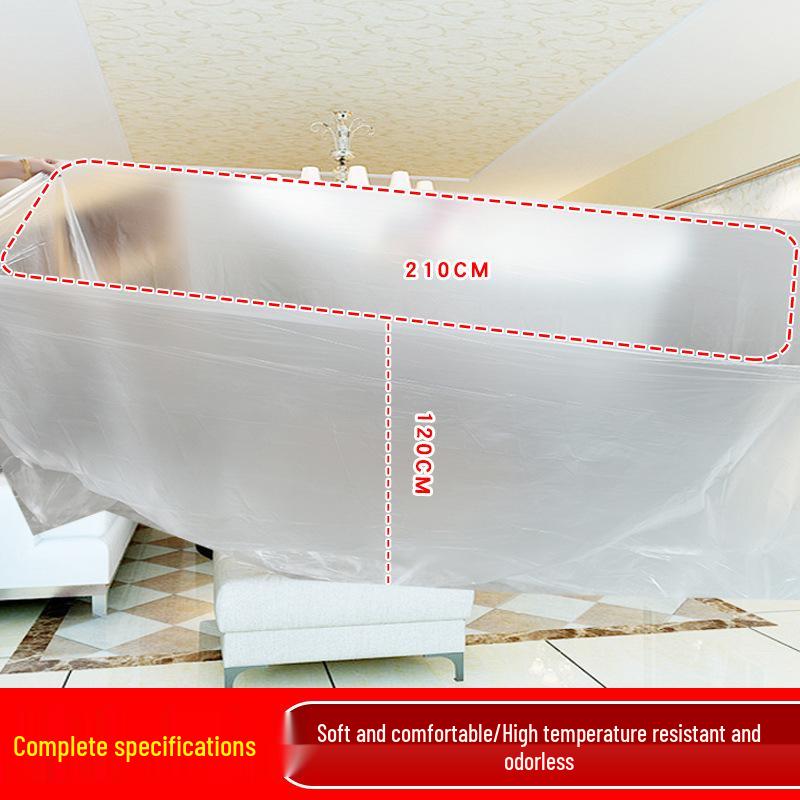 Thickened Disposable Bath Bag for Adults - Single Sheet for Home, Hotel, or Salon Use