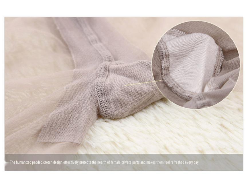 Fenna Damen 2D Unsichtbare Seidenstrumpfhose - Frühling & Sommer Dünne Stepping-Socken