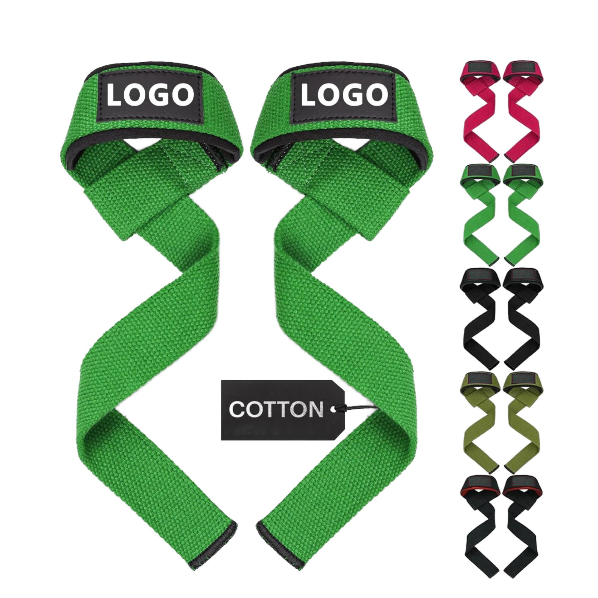 Gym Fitness Lifting Straps Strength Training Exercise Non-Slip Weightlifting Strap чёрный