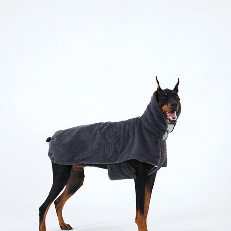 DR.BREEDS Reversible Dumble Jumper Doberman Pinscher Gray