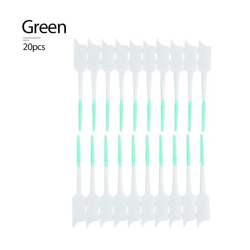 Teeth Gap Brush Teeth Toothbrush Orthodontics Braces Interdental Brush Oral Hygiene Cleaning  Care Tool Soft Silicone Material
