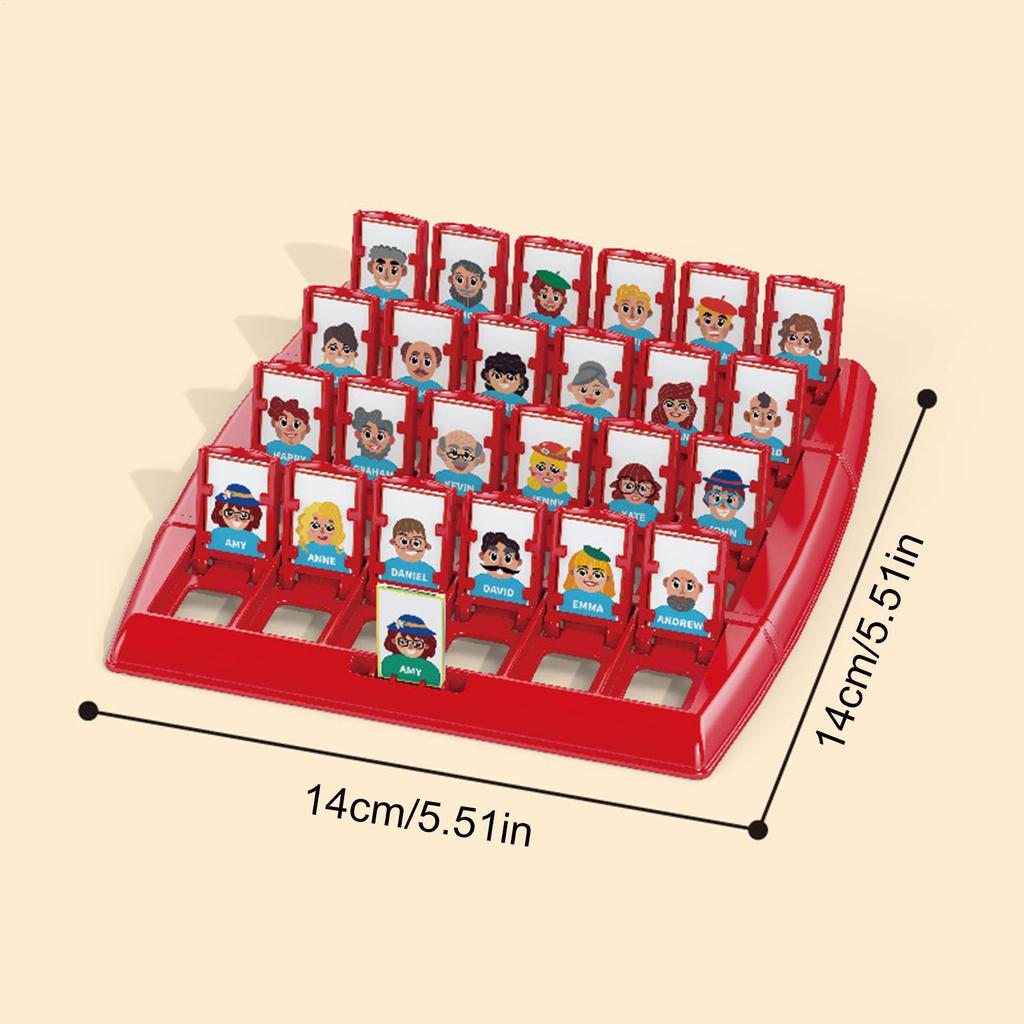 Two-Player Educational Toy Interactive Memory Logic Toy Guess Who I Am Board Game For Family Party Gathering Picnic Board Game