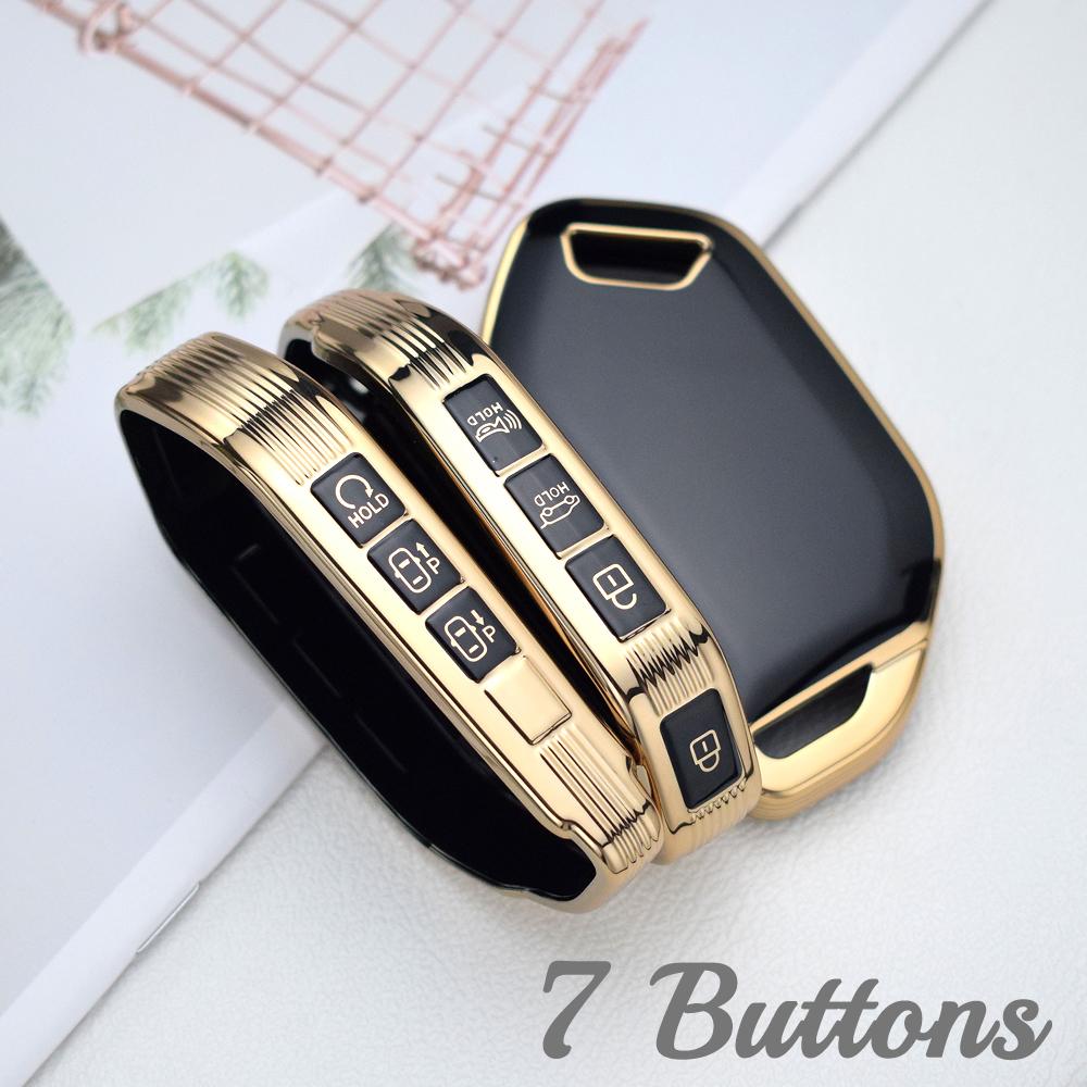 New Key Case for Kia Sorento Morning Ev9 Protector Holder Soft TPU Key Case for Kia Picanto Ev9 Accessories 2024