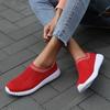 Sommer Outfits Damen Mesh Low Cut Running Shoes Slip in Slip in Slip on Lazy Shoes 2025 Flat Shoes Outdoor Walking Flat Shoes
