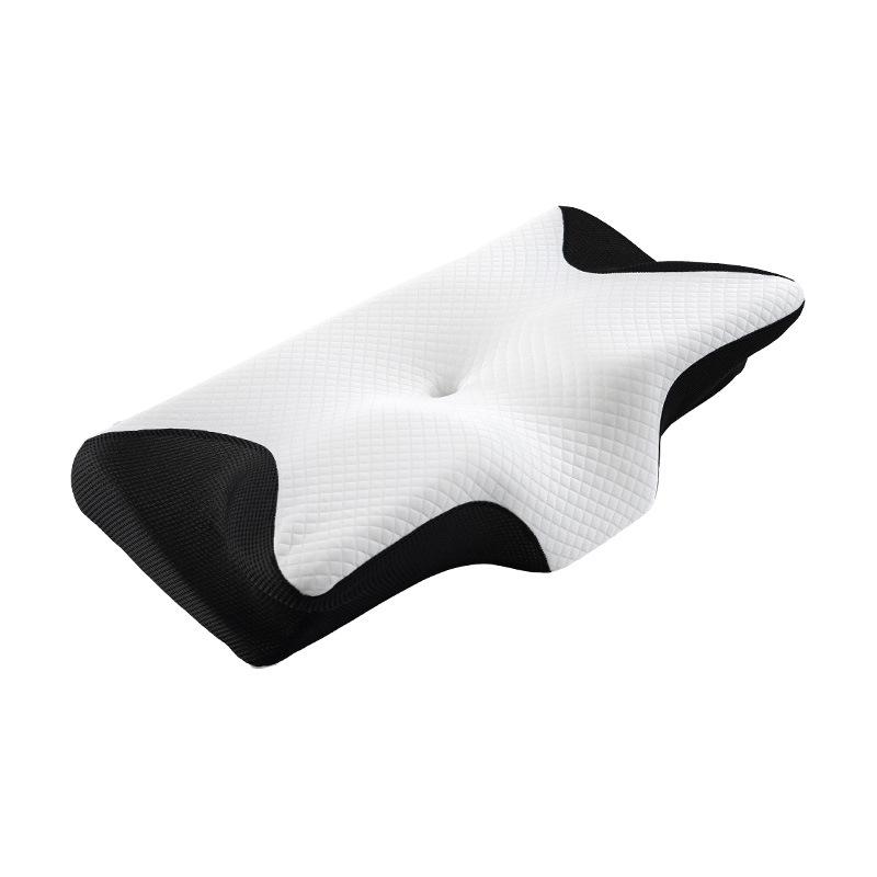 Ergonomic Orthopedic Neck Support Cervical pillow Removable Cover Memory Foam Deep Sleep Pillow for Neck Pain Relief