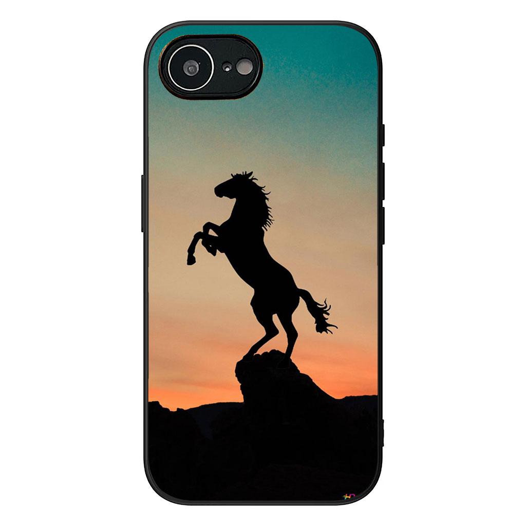Für Motorola Moto G54 G05 G24 G45 G55 G75 G85 G15 G57 G86 Power Edge 50 30 Ultra Fusion neo Pro Hülle Running Wild Horse Pets