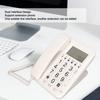 Corded Telephone Caller ID Full Hands   Fixed Landline with Blue Screen for